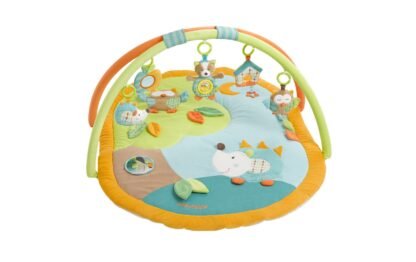 fehn play mat with Forest play arch