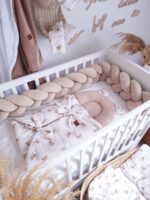 Multifunctional baby sleeping bag| Premium Muslin|0-8M| Cute Bear