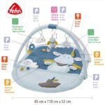 Tapis de jeu Fehn avec arche d'activités Petit Château – Image 2