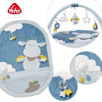 fehn Krabbeldecke mit Spielbogen Little Castle – Bild 4