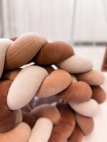 Bettschlange Velours Natural Tones – Bild 2