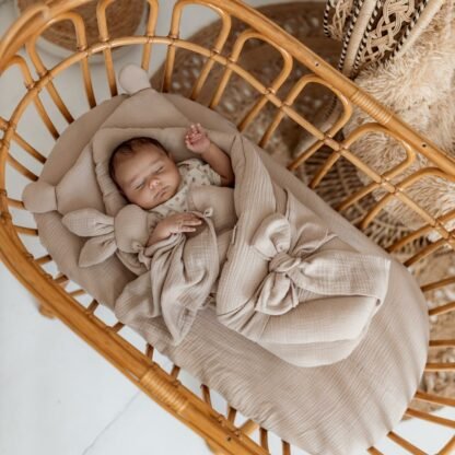 Einschlagdecke| Premium Musselin|TOG 2.5|Beige