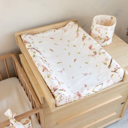 Changing mat cover | Premium cotton | Arrival of Birds