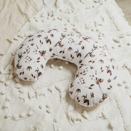 Nursing pillow with removable cover U-shaped|Gossypium