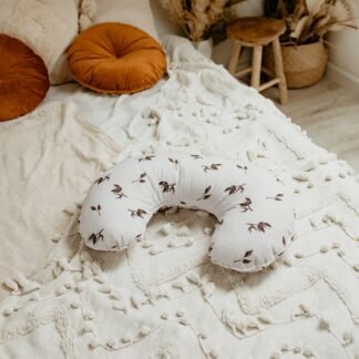 Nursing pillow with removable cover U-shaped|Gossypium