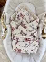 Swaddle Blanket| Premium Ultra Soft Muslin|TOG 2.5|Woodland Friends - Image 5
