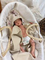 Asciugamano con cappuccio | Waffle | Woodland Friends - immagine 4