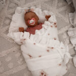 Copertina per neonati | Mussola ultra morbida di alta qualità | TOG 2.5 | Margherite - immagine 2