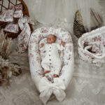 Nid de bébé | Mousseline ultra douce premium | Ensemble de 3| Forêt magique