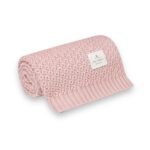 MON MÉMI | Chaîne de couverture en bambou| Rose poudré