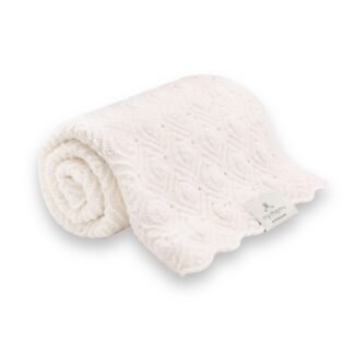 MY MEMI | Merino blanket premium | Cream Pearl