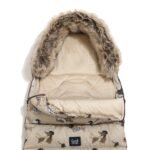 Chancelière Aspen Winterproof Uni pour poussette | Pierre le chien – Image 2