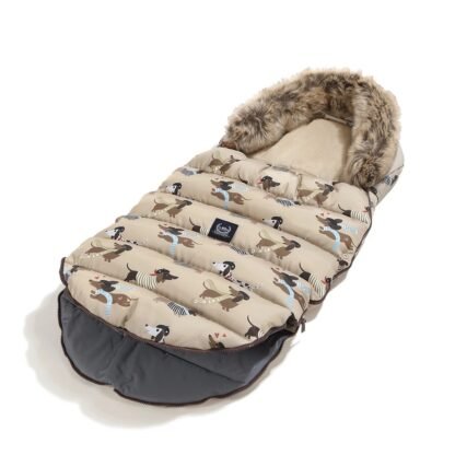 Aspen Winterproof Uni Fusssack für Kinderwagen |Pierre the Dog – Bild 3