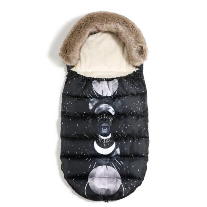 Chancelière Aspen Winterproof Uni pour poussettes Dark Luna |