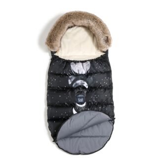 Aspen Winterproof Uni Fusssack für Kinderwagen |Dark Luna