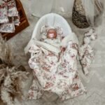 Set di morbide coperte, cuscini, mussola di alta qualità Minky, foresta magica