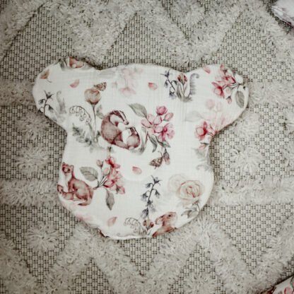 Set Kuscheldecke Kissen |Premium Musselin-Minky|Magic Forest - immagine 6