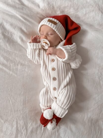 Christmas Beanie & Booties|0-6M – Bild 3