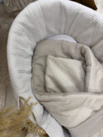 Coperta avvolgente | Mussola in cordoncino premium|TOG 2.5|Beige - immagine 3