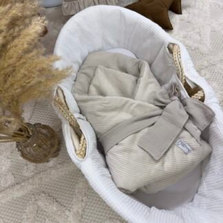 Couverture enveloppante| Mousseline Cordon Premium|TOG 2.5|Beige
