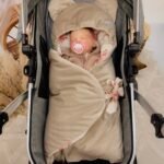 Autoschale Decke |Premium Musselin Velours| Fall Roses