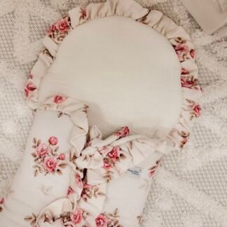 Multifunktioneller Babyschlafsack| Premium Musselin|0-8M|Fall Roses