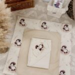 Badtuch mit Kapuze | Waffel| Penguin Fly to the Moon – Bild 2