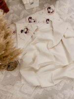 Badtuch mit Kapuze | Waffel| Penguin Fly to the Moon – Bild 3