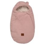 Sacco invernale in alpaca rosa