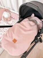 Alpaca pink footmuff - Image 3