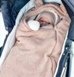 Sacco invernale in alpaca beige - immagine 5