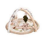 Crawling blanket with play arch Bear