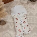 Multifunktioneller Babyschlafsack| Premium Musselin|0-8M|Happy Mushrooms