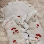 Gigoteuse multifonctionnelle pour bébé | Mousseline de qualité supérieure | 0-8 mois | Happy Mushrooms – Image 2