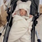 Autoschale Decke |Premium Musselin Velours| Happy Mushrooms