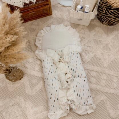 Multifunktioneller Babyschlafsack| Premium Musselin Baumwolle|0-8M|Confetti