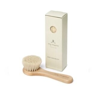 Ma brosse à cheveux Memi-Baby en poils de chèvre FSC