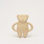 Moonie Natural Rubber Teething Ring Bear - Image 2