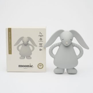 Moonie Anneau de dentition en caoutchouc naturel Lapin