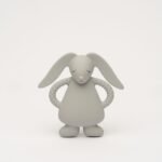 Moonie Natural Rubber Teething Ring Bunny - Image 2