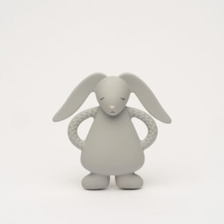 Moonie Anneau de dentition en caoutchouc naturel Lapin