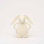 Moonie Natural Rubber Teething Ring Bunny - Image 2