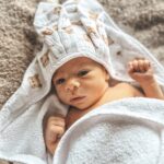 Kapuzenhandtuch Baby|Bambus|Cute Bears|Weiss – Bild 2