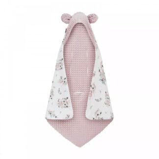 Autoschale Decke |Premium Baumwolle Minky|Little Miss Bunny