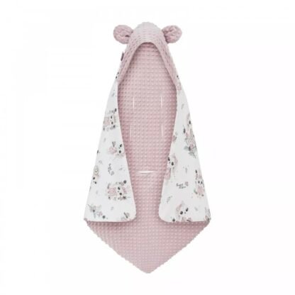 Couverture de siège auto | Minky en coton de qualité supérieure | Petite Miss Lapin