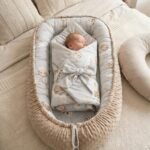 Babynest |Premium Baumwolle Minky|3er Set|Sheeps