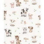 Baby Nest |Premium Cotton Minky|Set of 3|Farm - immagine 2