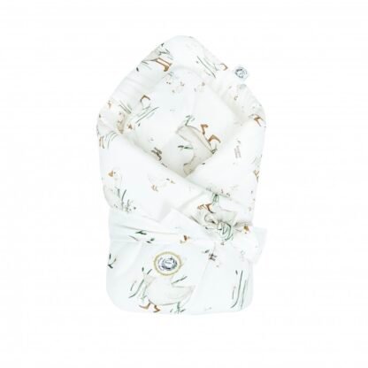 Babynest |Premium Baumwolle Minky|3er Set|Goose & the Little Ones – Bild 6