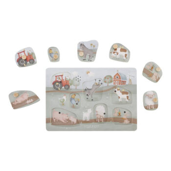 Little Dutch Sound-Greif-Puzzle Little Farm FSC Zusatzbild-1