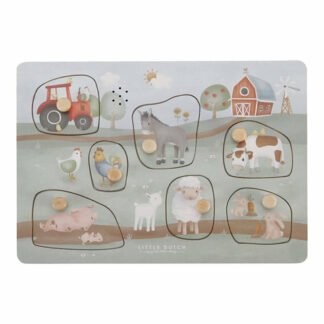 Puzzle sonore Little Dutch Little Farm FSC